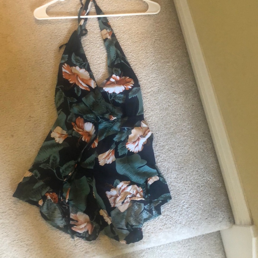 floral print romper